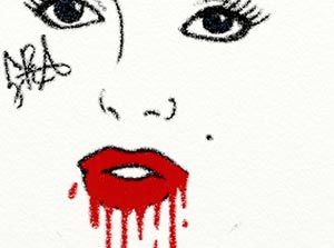 Marilyn Monroe Lip Drips